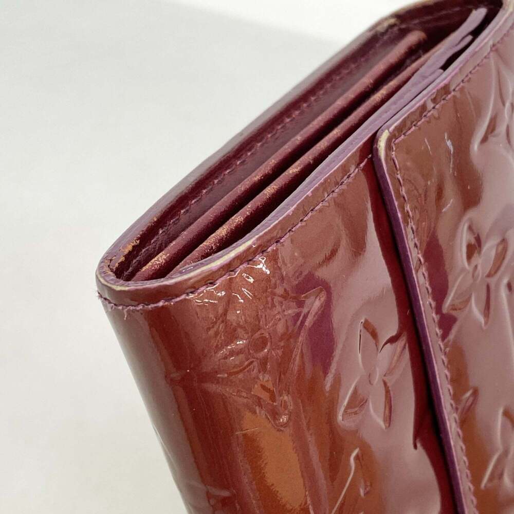 Louis Vuitton Vernis Portefeuille Sarah Long Wallet M93577 Violet (Women's) - Picture 5 of 9